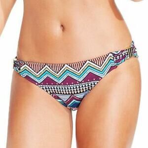 NWT Bar lll multi lost tribe hipster bikini bottom size extra small